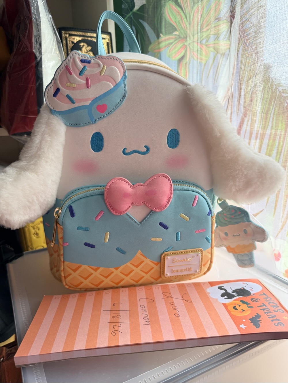 Loungefly Sanrio Cinnamoroll Ice Cream Exclusive Mini Backpack NWT